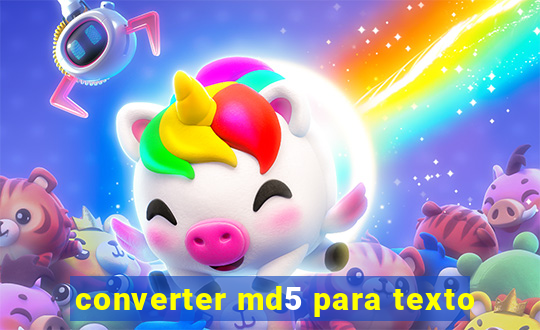 converter md5 para texto